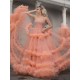 A-Line Beaded Tulle Long Prom Dress Formal Evening Dresses 601511