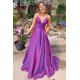 A-Line V-Neck Long Prom Dress Formal Evening Dresses 601516 A-Line V-Neck Long Prom Dress Formal Evening Dresses 601516