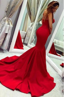 Mermaid Sweetheart Long Prom Dress Formal Evening Dresses 601524