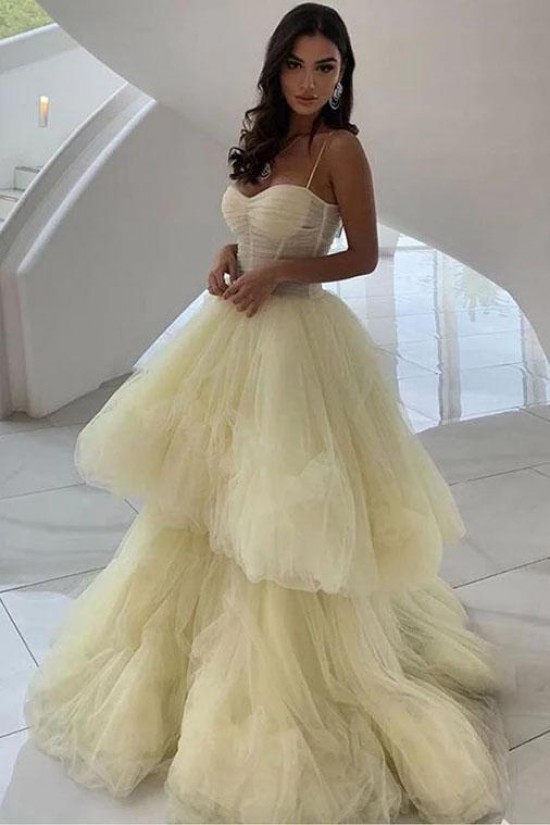Stunning Tulle Long Prom Dress Formal Evening Dresses 601528 Stunning Tulle Long Prom Dress Formal Evening Dresses 601528