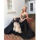 Long Black Lace Prom Dress Formal Evening Dresses 601530