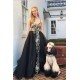 Long Black Lace Prom Dress Formal Evening Dresses 601530