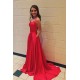 Simple A-Line Long Red Prom Dress Formal Evening Dresses 601541 Simple A-Line Long Red Prom Dress Formal Evening Dresses 601541