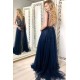 Beaded Tulle Long Prom Dress Formal Evening Dresses 601543 Beaded Tulle Long Prom Dress Formal Evening Dresses 601543