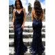 Mermaid Lace V-Neck Long Prom Dress Formal Evening Dresses 601544 Mermaid Lace V-Neck Long Prom Dress Formal Evening Dresses 601544