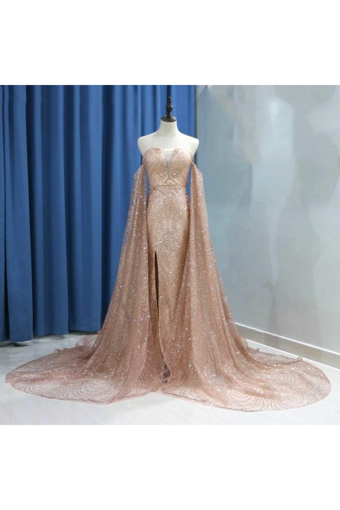 Trendy Ivory Sheath Long Prom Gown SREAL160
