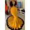 Sexy Mermaid Lace Long Prom Dress Formal Evening Dresses 601605