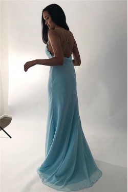 Sheath Lace Long Prom Dress Formal Evening Dresses 601611