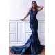 Mermaid V-Neck Long Prom Dress Formal Evening Dresses 601620 Mermaid V-Neck Long Prom Dress Formal Evening Dresses 601620