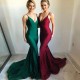 Mermaid V-Neck Long Prom Dress Formal Evening Dresses 601631 Mermaid V-Neck Long Prom Dress Formal Evening Dresses 601631