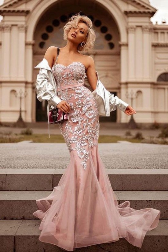 Mermaid Sweetheart Lace Prom Dress Formal Evening Dresses 601642 Mermaid Sweetheart Lace Prom Dress Formal Evening Dresses 601642