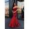 Mermaid Off-the-Shoulder Long Prom Dress Formal Evening Dresses 601644