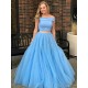 A-Line Two Pieces Beaded Long Prom Dress Formal Evening Dresses 601667 A-Line Two Pieces Beaded Long Prom Dress Formal Evening Dresses 601667