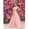 A-Line V-Neck Long Prom Dress Formal Evening Dresses 601671