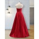 A-Line Beaded Satin Long Prom Dress Formal Evening Dresses 601685 A-Line Beaded Satin Long Prom Dress Formal Evening Dresses 601685