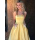 A-Line Beaded Satin Long Prom Dress Formal Evening Dresses 601685 A-Line Beaded Satin Long Prom Dress Formal Evening Dresses 601685