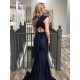 Mermaid Long Navy Blue V-Neck Long Prom Dress Formal Evening Dresses 601718 Mermaid Long Navy Blue V-Neck Long Prom Dress Formal Evening Dresses 601718