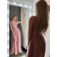 A-Line V-Neck Long Prom Dress Formal Evening Dresses 601729 A-Line V-Neck Long Prom Dress Formal Evening Dresses 601729