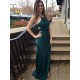 Simple Sheath Long Prom Dress Formal Evening Dresses 601731