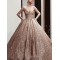 Ball Gown Sweetheart Sequins Long Prom Dress Formal Evening Dresses 601734