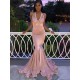 Mermaid V-Neck Long Prom Dress Formal Evening Dresses 601762 Mermaid V-Neck Long Prom Dress Formal Evening Dresses 601762