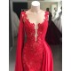 Mermaid Lace V-Neck Long Prom Dress Formal Evening Dresses 601774 Mermaid Lace V-Neck Long Prom Dress Formal Evening Dresses 601774
