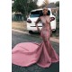 Mermaid Lace Long Pink Prom Dress Formal Evening Dresses 601778 Mermaid Lace Long Pink Prom Dress Formal Evening Dresses 601778