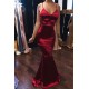 Mermaid V-Neck Long Prom Dress Formal Evening Dresses 601791