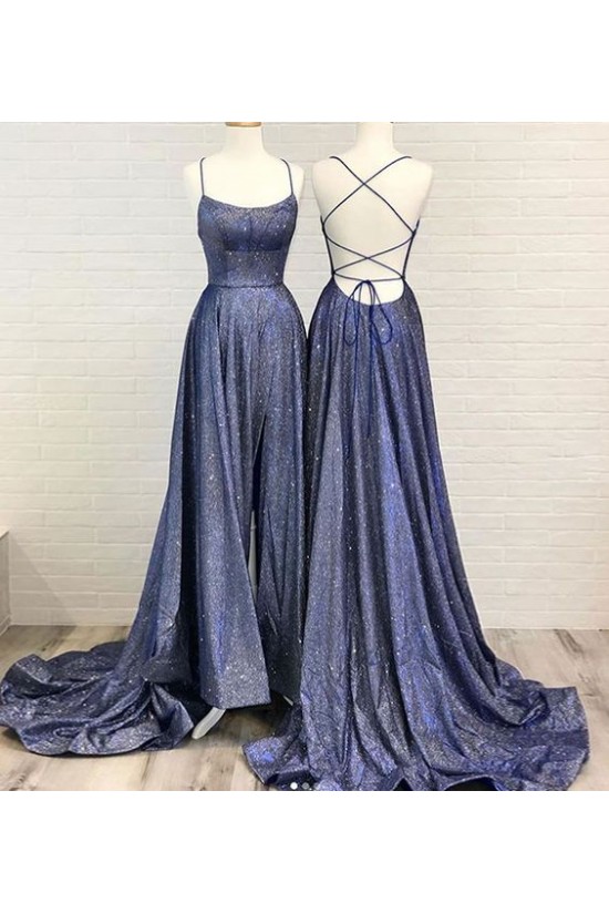 A-Line Sparkle Long Prom Dress Formal Evening Dresses 601801 A-Line Sparkle Long Prom Dress Formal Evening Dresses 601801