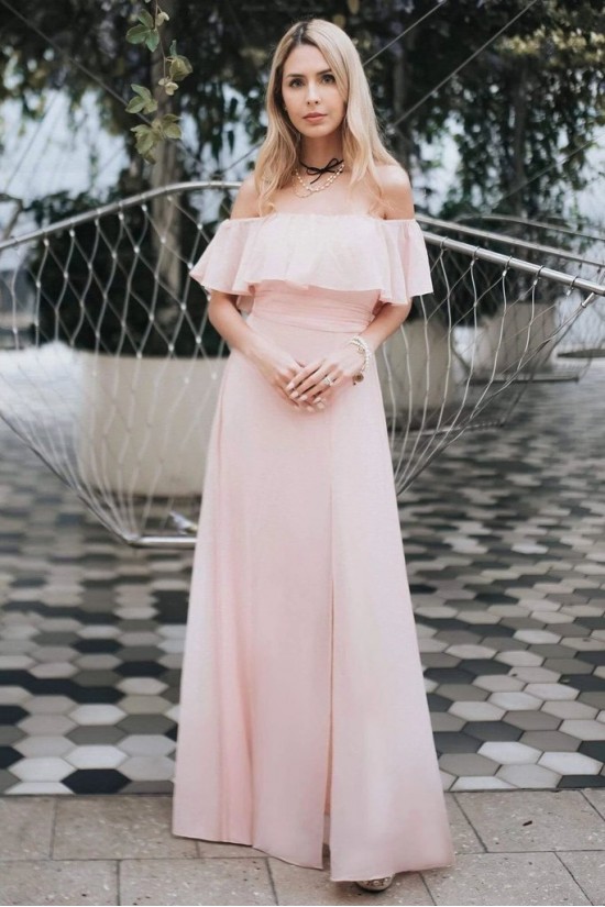 A-Line Off-the-Shoulder Long Prom Dress Formal Evening Dresses 601806 A-Line Off-the-Shoulder Long Prom Dress Formal Evening Dresses 601806