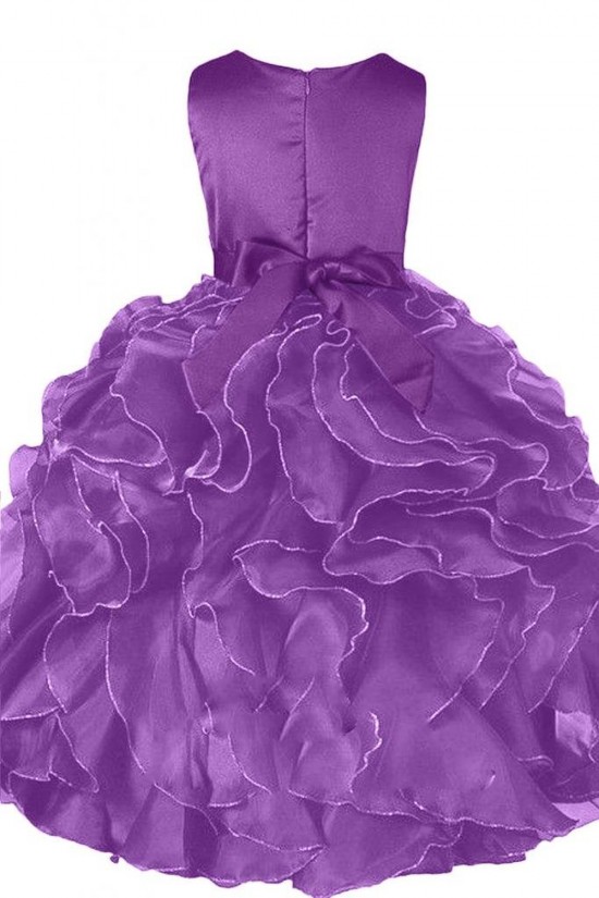 Ball Gown Purple Flower Girl Dresses F010002 Ball Gown Purple Flower Girl Dresses F010002