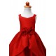 A-Line Red Flower Girl Dresses F010007