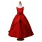 A-Line Red Flower Girl Dresses F010007