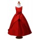 A-Line Red Flower Girl Dresses F010007