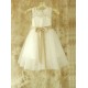Lace and Tulle Bowknot Flower Girl Dresses F010025