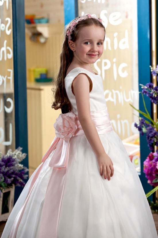 A-Line Floor-Length Flower Girl Dresses 2050002