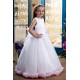 Ball Gown Floor-Length Handmade Flowers Flower Girl Dresses 2050003 Ball Gown Floor-Length Handmade Flowers Flower Girl Dresses 2050003