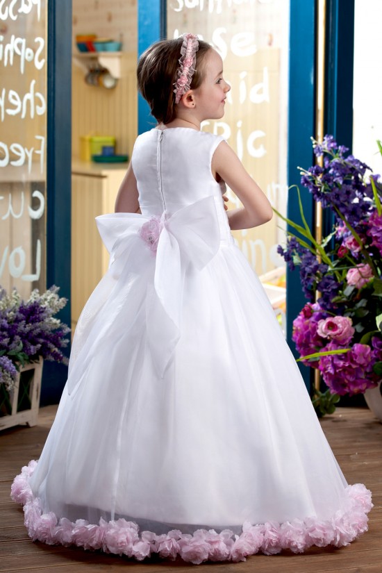 Ball Gown Floor-Length Handmade Flowers Flower Girl Dresses 2050003 Ball Gown Floor-Length Handmade Flowers Flower Girl Dresses 2050003