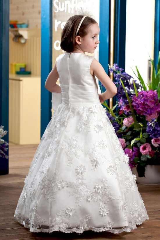 A-Line Floor-Length Lace Flower Girl Dresses 2050005 A-Line Floor-Length Lace Flower Girl Dresses 2050005