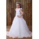 A-Line Floor-Length Flower Girl Dresses 2050006