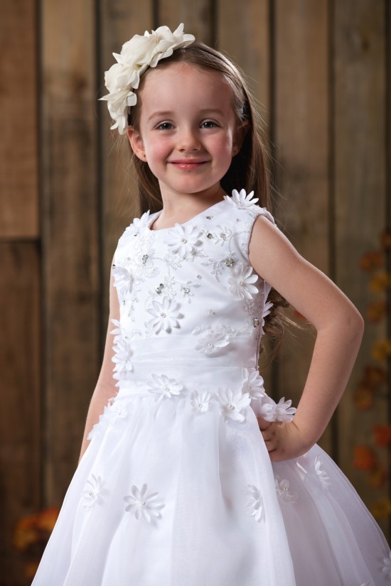 Ball Gown Floor Length Beaded Flower Girl Dresses 2050013