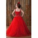 A-Line Beaded Spaghetti Strap Flower Girl Dresses 2050016 A-Line Beaded Spaghetti Strap Flower Girl Dresses 2050016