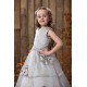 A-Line Beaded Handmade Flowers Flower Girl Dresses 2050017 A-Line Beaded Handmade Flowers Flower Girl Dresses 2050017