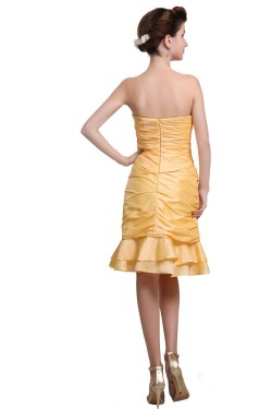 Short Sweetheart Knee-Length Mother of the Bride Dresses with A Jacket M010001