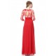 A-Line V-Neck 3/4 Sleeve Lace and Chiffon Mother of the Bride Dresses M010015 A-Line V-Neck 3/4 Sleeve Lace and Chiffon Mother of the Bride Dresses M010015