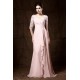 Sheath/Column Half Sleeve Beaded Long Chiffon Mother of the Bride Dresses M010023 Sheath/Column Half Sleeve Beaded Long Chiffon Mother of the Bride Dresses M010023