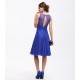 A-Line Beaded Short Chiffon Mother of the Bride Dresses M010025