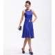 A-Line Beaded Short Chiffon Mother of the Bride Dresses M010025
