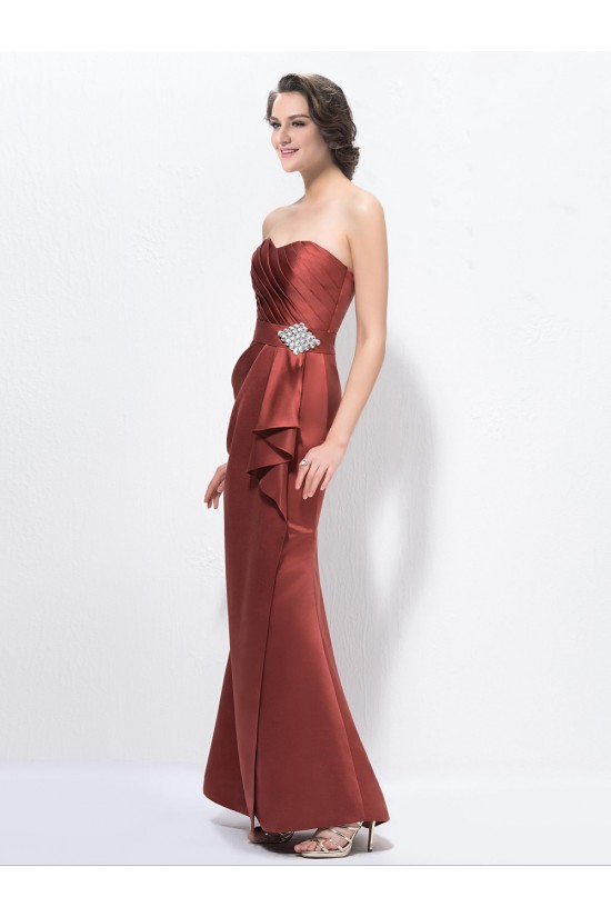 Long Satin Sweetheart Mother of the Bride Dresses M010037 Long Satin Sweetheart Mother of the Bride Dresses M010037
