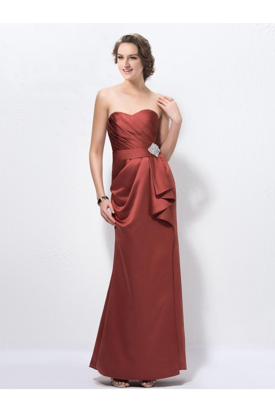 Long Satin Sweetheart Mother of the Bride Dresses M010037 Long Satin Sweetheart Mother of the Bride Dresses M010037